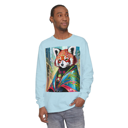 Cybernetic Red Panda Long Sleeve T-Shirt