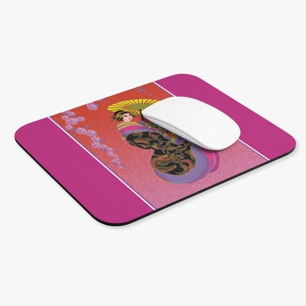 Enchanting Geisha Mouse Pad, Rectangle