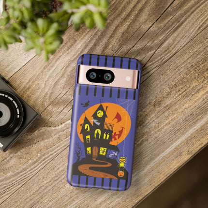 Halloween Night at the Haunted House Phone Cases
