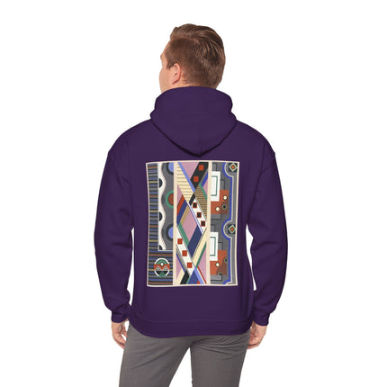 Collection decors et couleurs Pl.19 by Georges Valmier Heavy Blend™ Hooded Sweatshirt