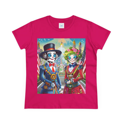 Cyber Punk Robots Cotton Tee