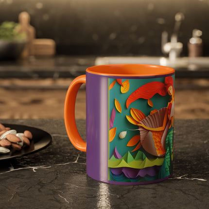 Charming Mermaid Colorful Mugs (11oz, 15oz)