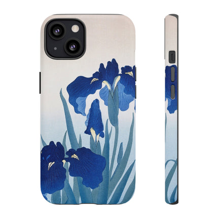 Iris Flowers by Ohara Koson Phone Cases