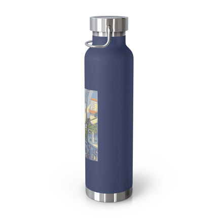 Gallery of a Moroccan Riad by George Gaudion Copper Vacuum Insulated Bottle, 22oz