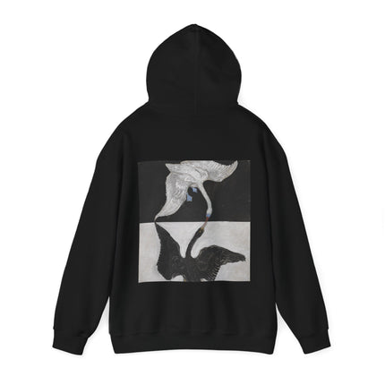 The Swan by Hilma af Klint Heavy Blend™ Hooded Sweatshirt