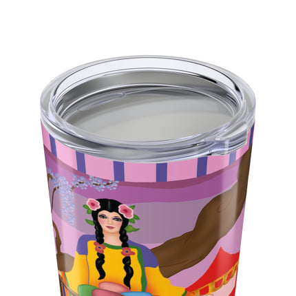 Elegance and Blooms Tumbler 20oz