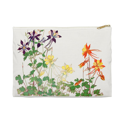 Aquilegia Flower Accessory Pouch – Tanigami Kônan Botanical Art Design
