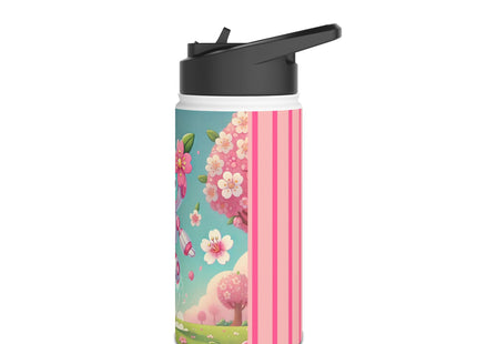 Sakura Sentinel Stainless Steel Water Bottle, Standard Lid
