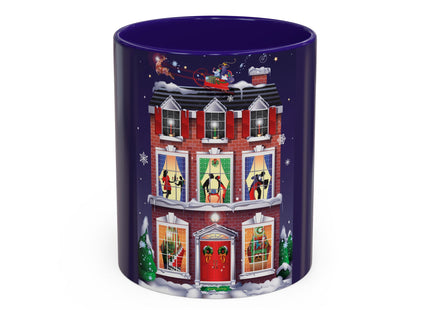 A Christmas Eve Celebration Colorful Mugs (11oz, 15oz)