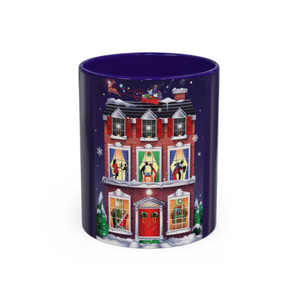 A Christmas Eve Celebration Colorful Mugs (11oz, 15oz)