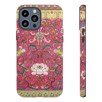 Pink Floral Pattern by Owen Jones Phone Cases