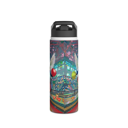 Samurai Robot Angels Stainless Steel Water Bottle