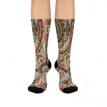L'Ornement Polychrome by Albert Racine Cushioned Crew Socks