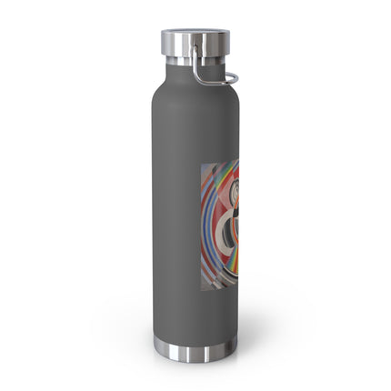 Rythme No. 1 by Robert Delaunay Copper Vacuum Insulated Bottle, 22oz