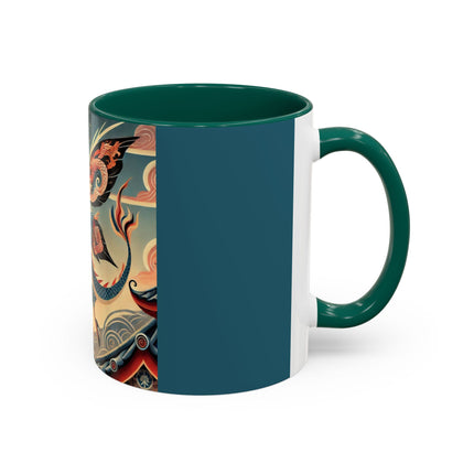 Dragon Fairy of the Temple Colorful Mugs (11oz, 15oz)