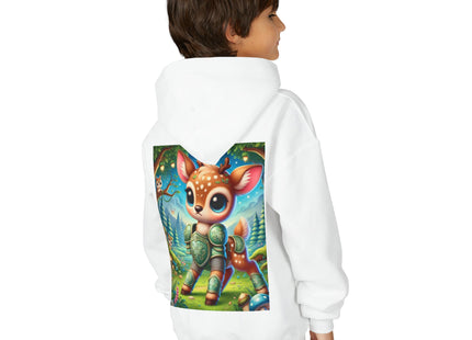 Fawn Defender Youth Heavy Blend Hooded Sweatshirt