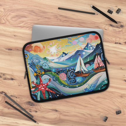Nautical Patterns Laptop Sleeve
