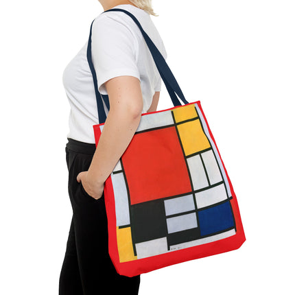 Composition with Red, Yellow, Blue, and Black by Piet Mondrian Tote Bag (AOP)