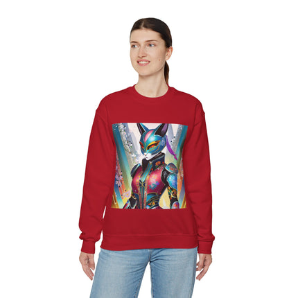 Cyberpunk Chic Unisex Heavy Blend™ Crewneck Sweatshirt