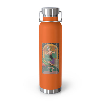 May & Emerald (from the Gem Series) by Sofia Chiostri Copper Vacuum Insulated Bottle, 22oz