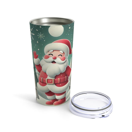 Santa's Joyful Night Tumbler 20oz