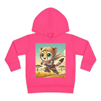 Swift Cheetah Toddler Pullover Fleece Hoodie