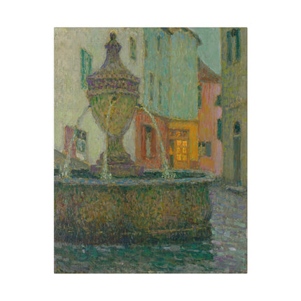 The Fountain at Saint-Paul – Henri Le Sidaner’s Tranquil Vision