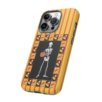 Candy Corn Skeleton Phone Cases