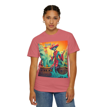 Skeleton Crew of the Misty Seas Unisex Garment-Dyed T-shirt