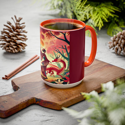 The Dragon Fairy’s Dance Colorful Mugs (11oz, 15oz)