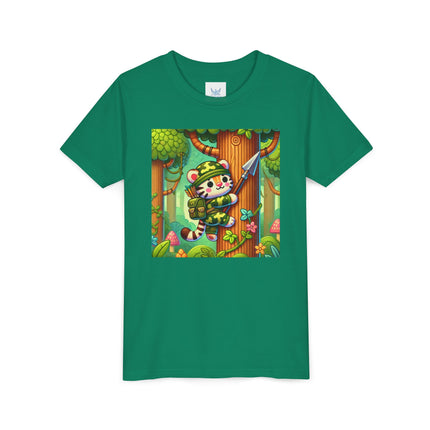 Stealthy Stripes Youth Short Sleeve Tee