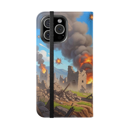 🐦✈️ The Cardinal Dive Bomber Flip Case – Bold Flight & Fearless Adventure