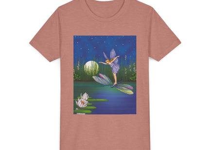 Fairy on a Dragonfly by Ida Rentoul Outhwaite Youth Short Sleeve Tee