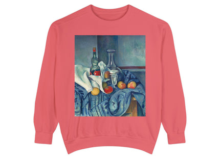 The Peppermint Bottle by Paul Cézanne Unisex Garment-Dyed Sweatshirt