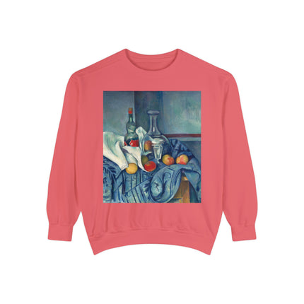The Peppermint Bottle by Paul Cézanne Unisex Garment-Dyed Sweatshirt