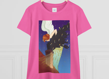 The Christmas Angel Women's Midweight Cotton Tee