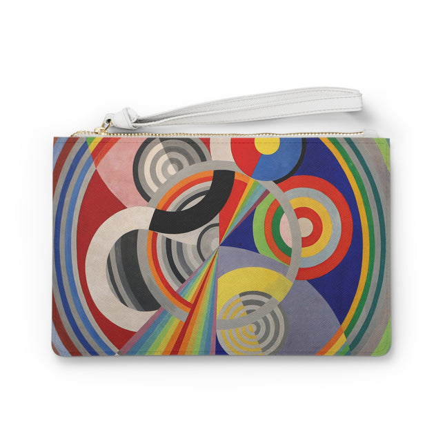 Rythme No. 1 by Robert Delaunay Clutch Bag