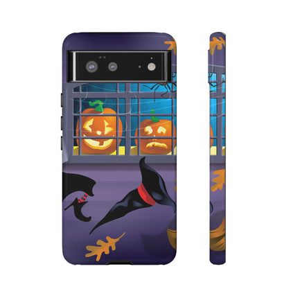 Whimsical Halloween Mischief Phone Cases