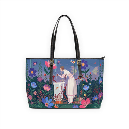 🐠🌸 The Enchanted Aquarium Garden Shoulder Bag – Art Deco Underwater Fantasy