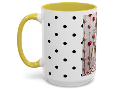 Fashionably Yours, XOXO Colorful Mugs (11oz, 15oz)