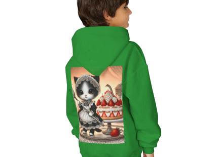 Patisserie Kitten Youth Heavy Blend Hooded Sweatshirt