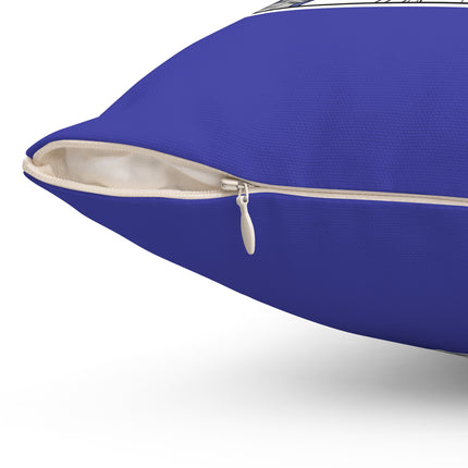 Coastal Elegance Spun Polyester Square Pillow