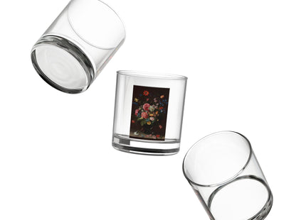 A Bouquet of Flowers by Clara Peeters Rocks Glass, 10oz
