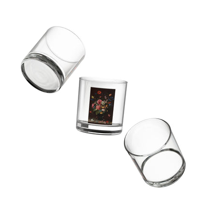 A Bouquet of Flowers by Clara Peeters Rocks Glass, 10oz
