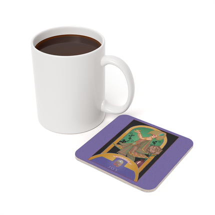 Libra Zodiac Design – October & Opal, Tourmaline | Cork Back Coaster
