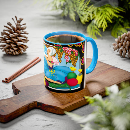 Blooms and Chicks Colorful Mugs (11oz, 15oz)
