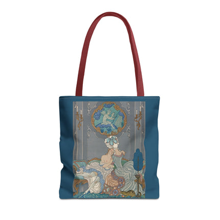 Liaisons Dangereuses by George Barbier Tote Bag (AOP)