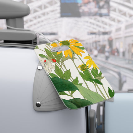 Clerodendrum & Rudbeckia Flower by Tanigami Kônan Luggage Tags