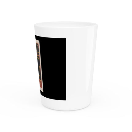 Pompeii Walls Pl.04 by Victor Steeger  Ceramic Shot Glass