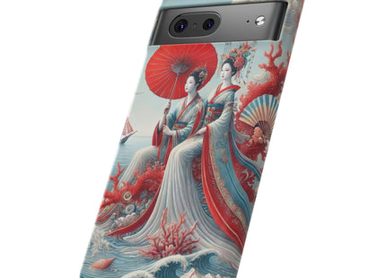 Ladies by the Quiet Sea Phone Cases